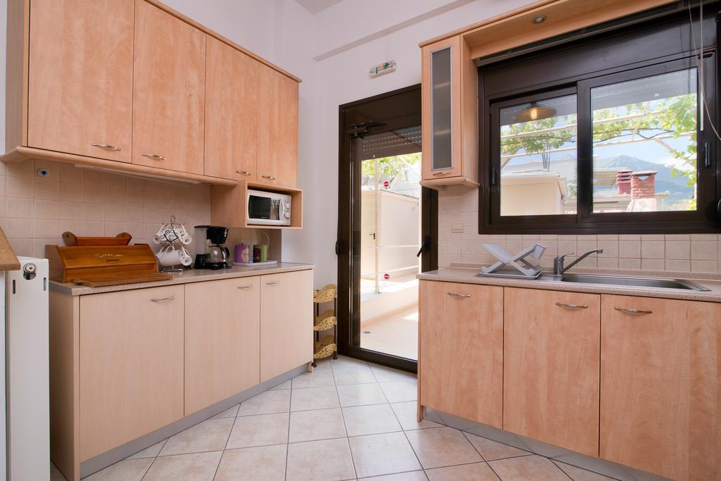 Meltemi Villa Chrysi Ammoudia Buitenkant foto