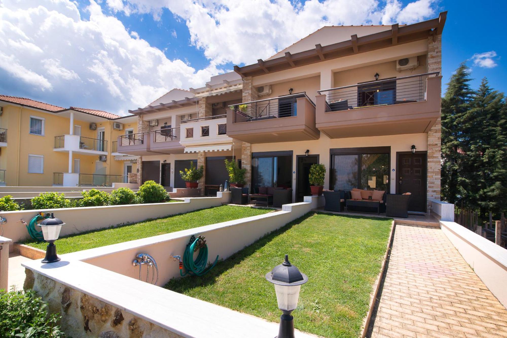 Meltemi Villa Chrysi Ammoudia Buitenkant foto